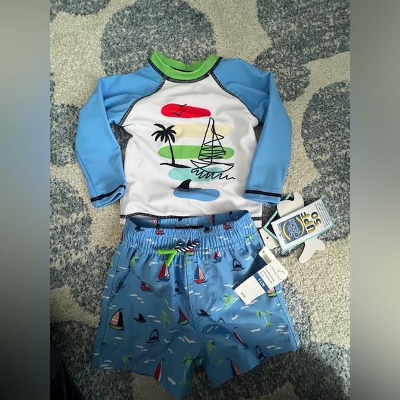 Andy and Evan 2pc Rashguard Set - Picture 3 of 4